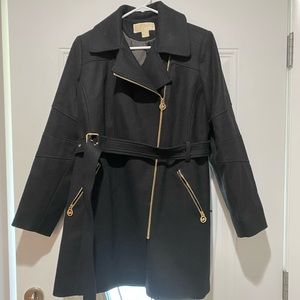 Michael Kors Asymmetrical Winter Coat